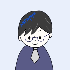 夏パパプロフィールイラスト