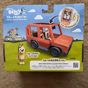 ブルーイファミリーカーの外箱裏面の写真