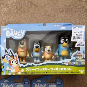 ”ブルーイファミリーフィギュアセット“の外箱写真